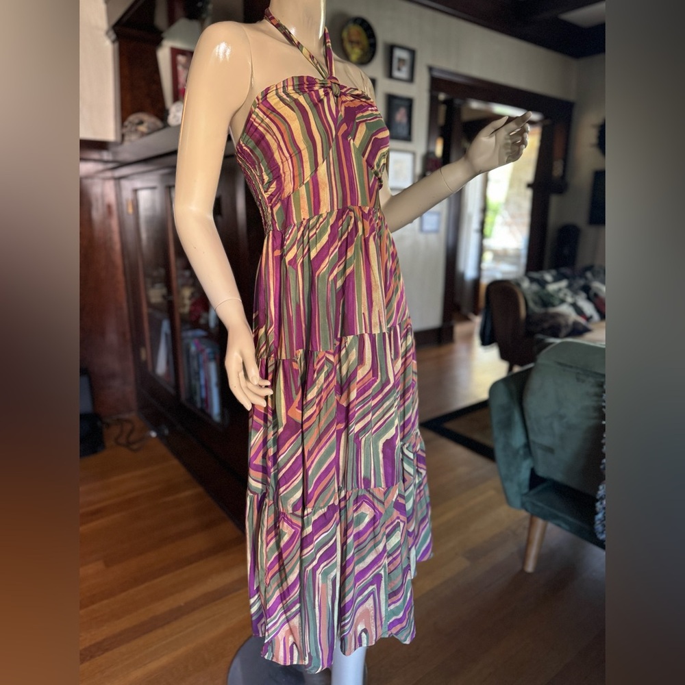 Summer dress halter 70’s inspired